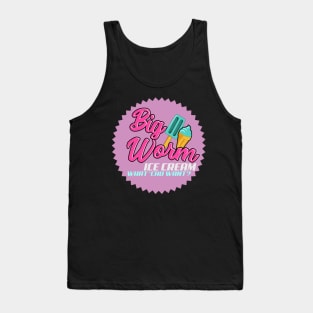 ice cream merah muda Tank Top